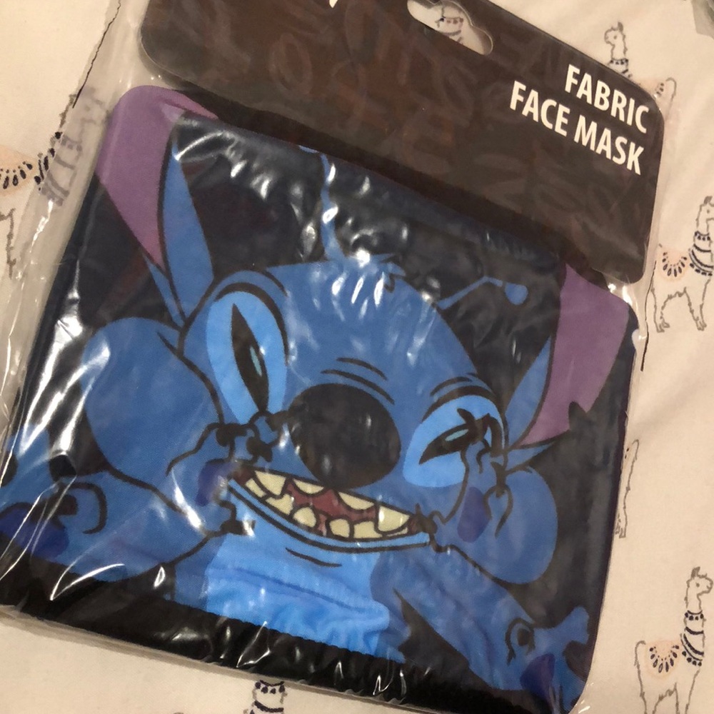 NWT stitch fabric face mask